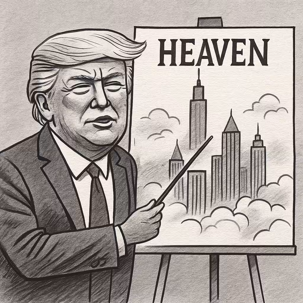 Trump in Heaven