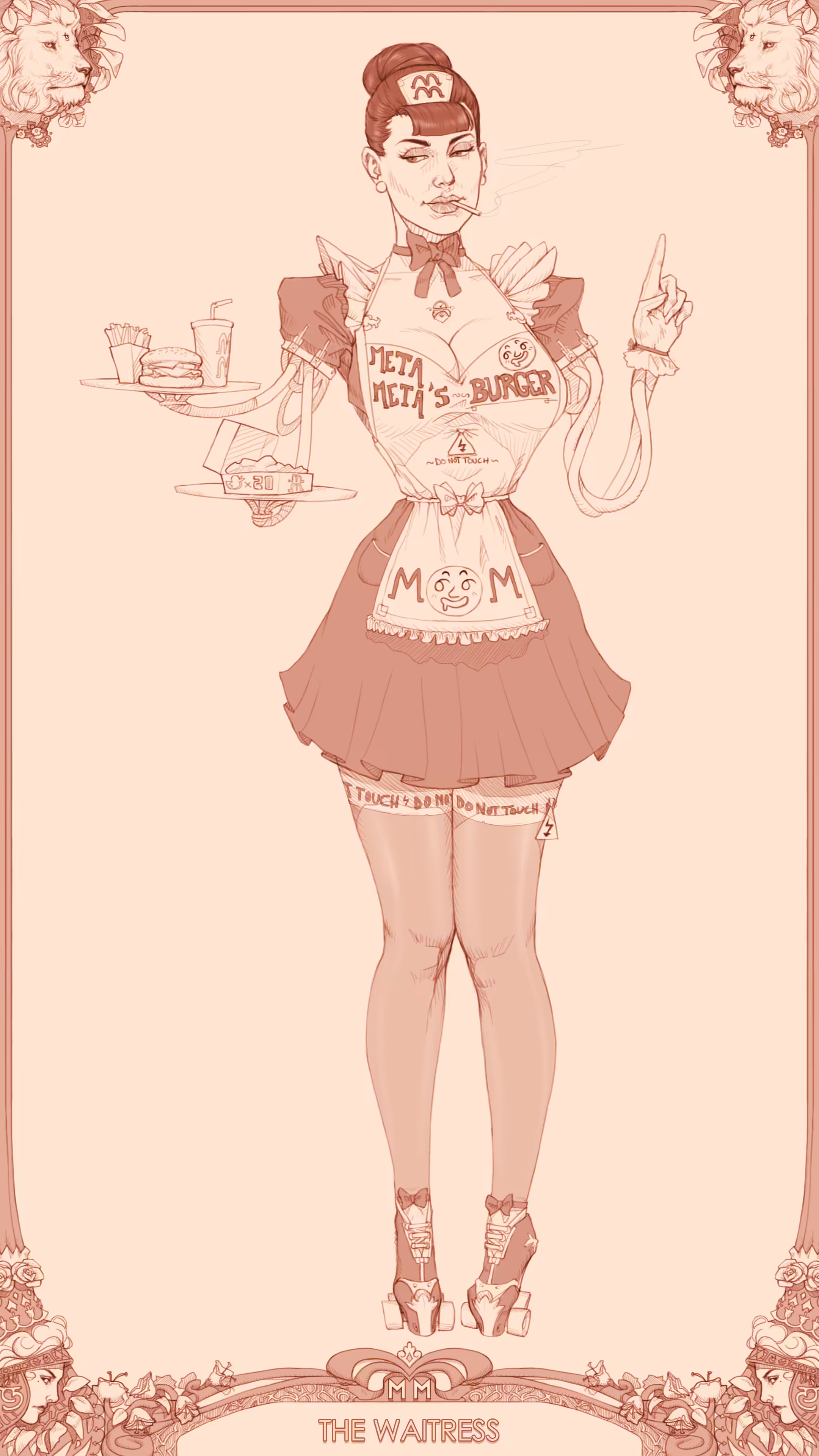 The MetaMeta Verse: THE WAITRESS
