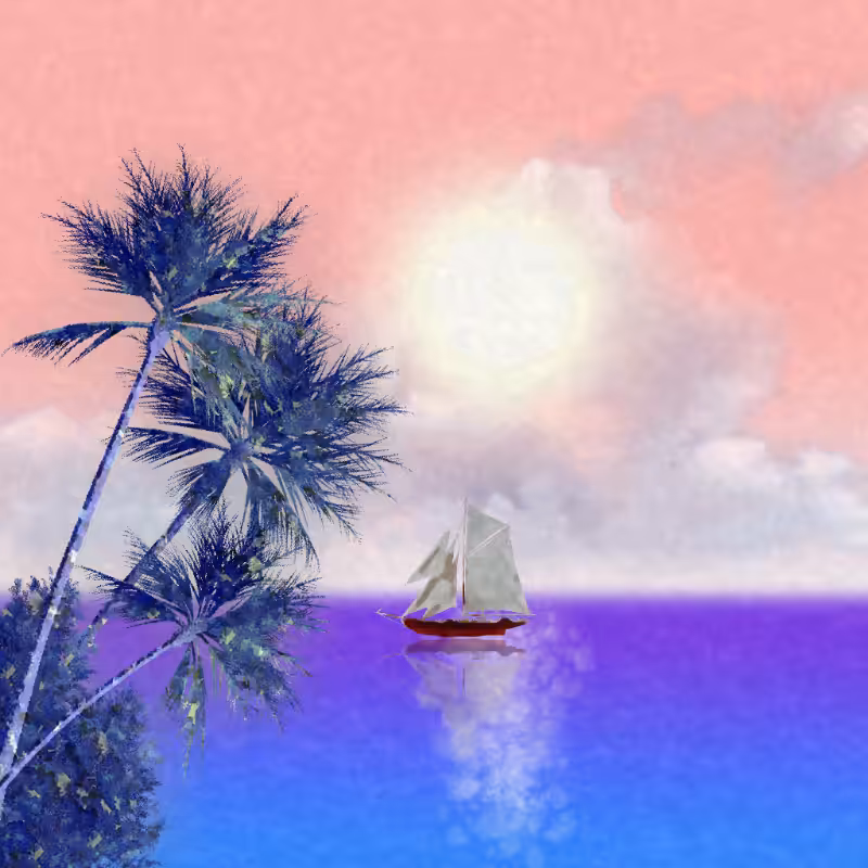 Pastel Island #54
