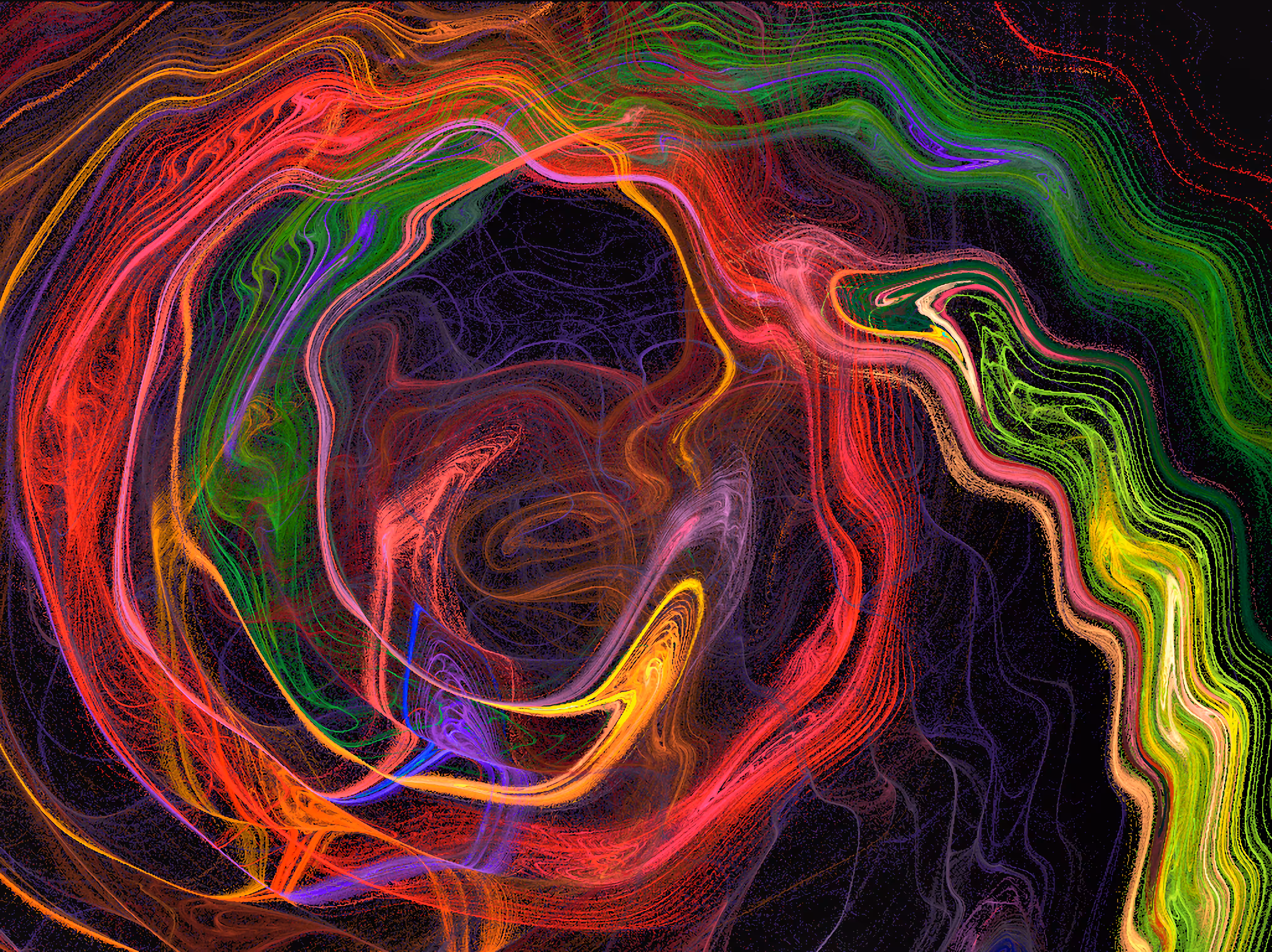 Raw Fractal Series - #098 - Bathwater