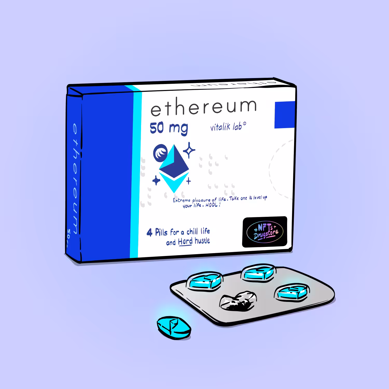 Ethereum Pills 50mg #004