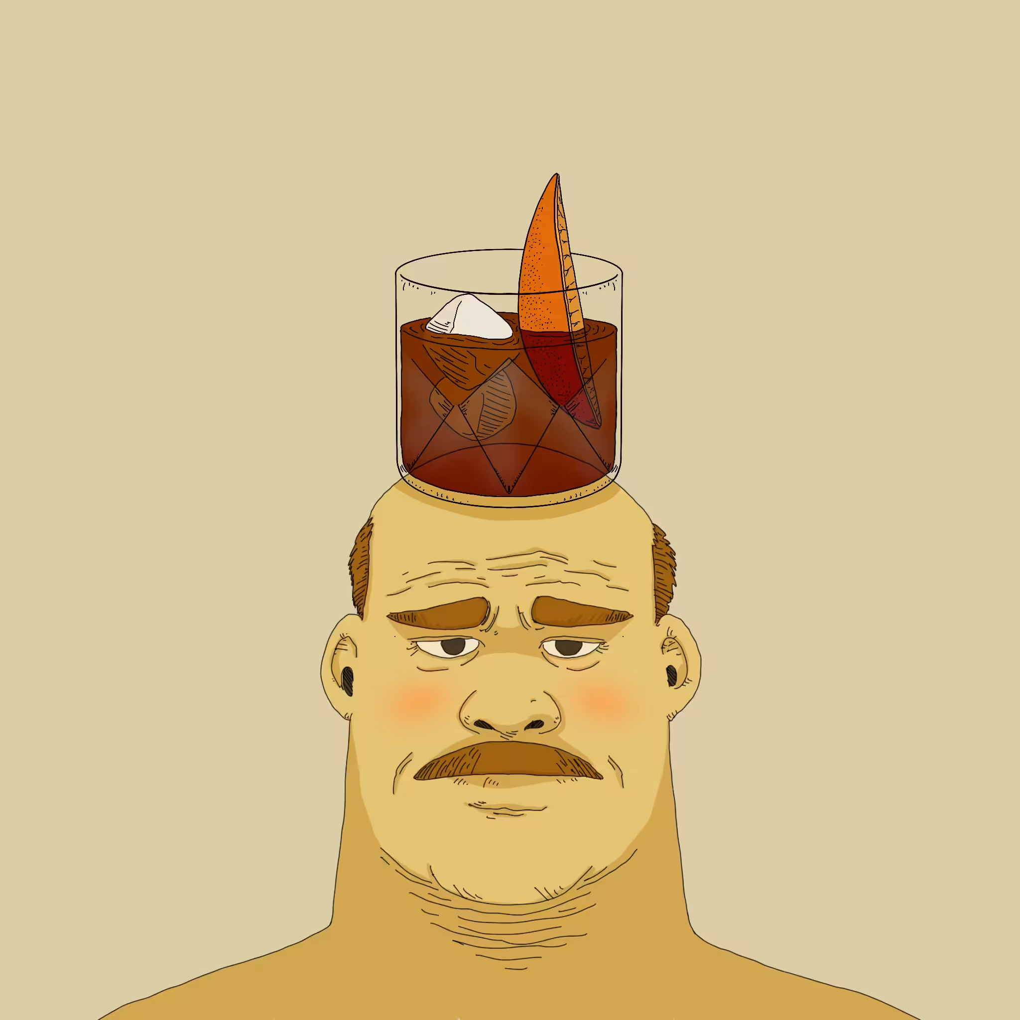 Silly Hat Family #8 - Negroni