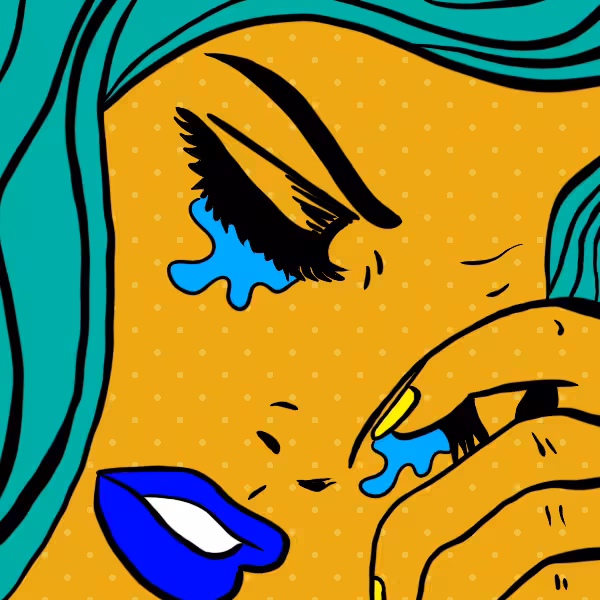 The crying lady 2022