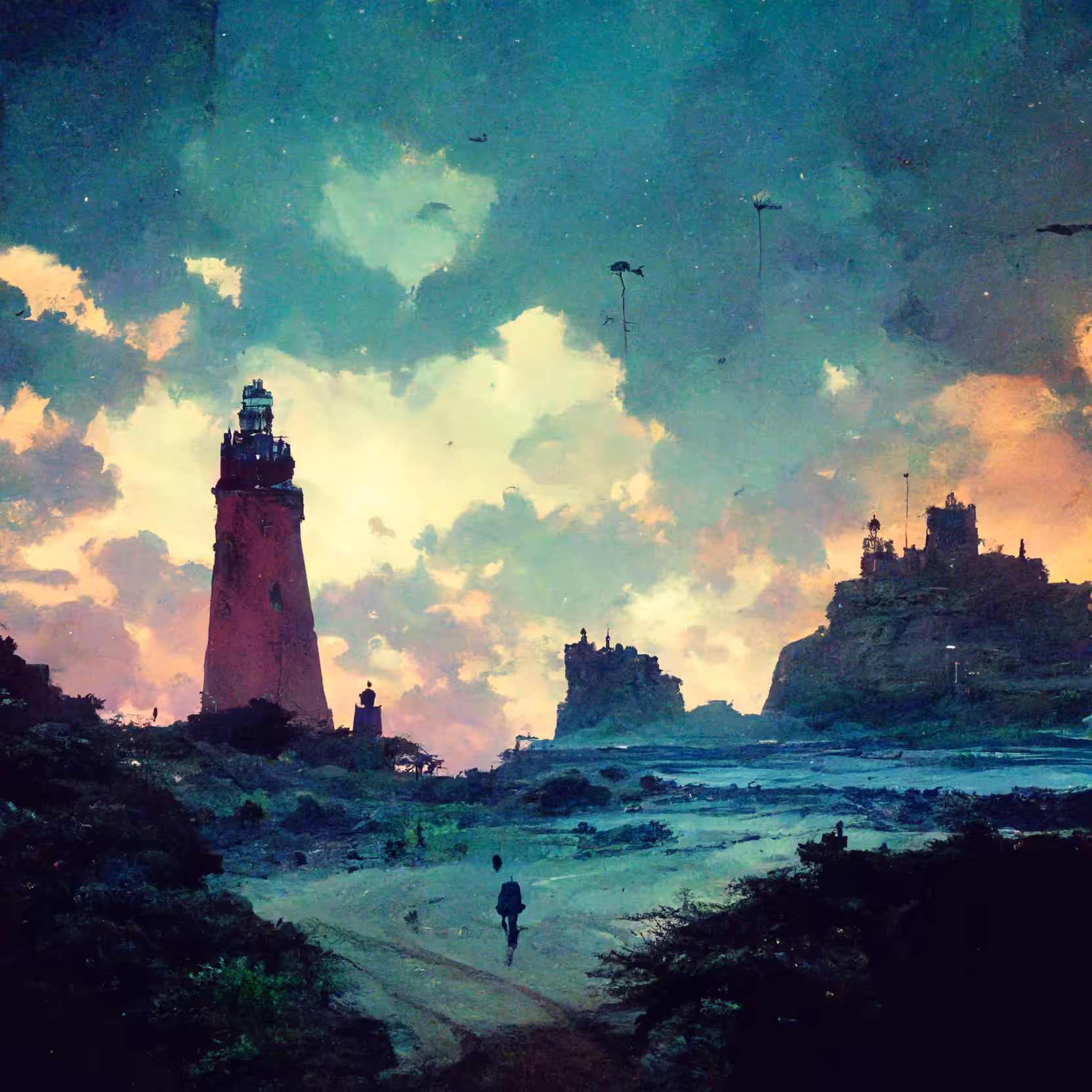 Android adventures in cyberpunk future