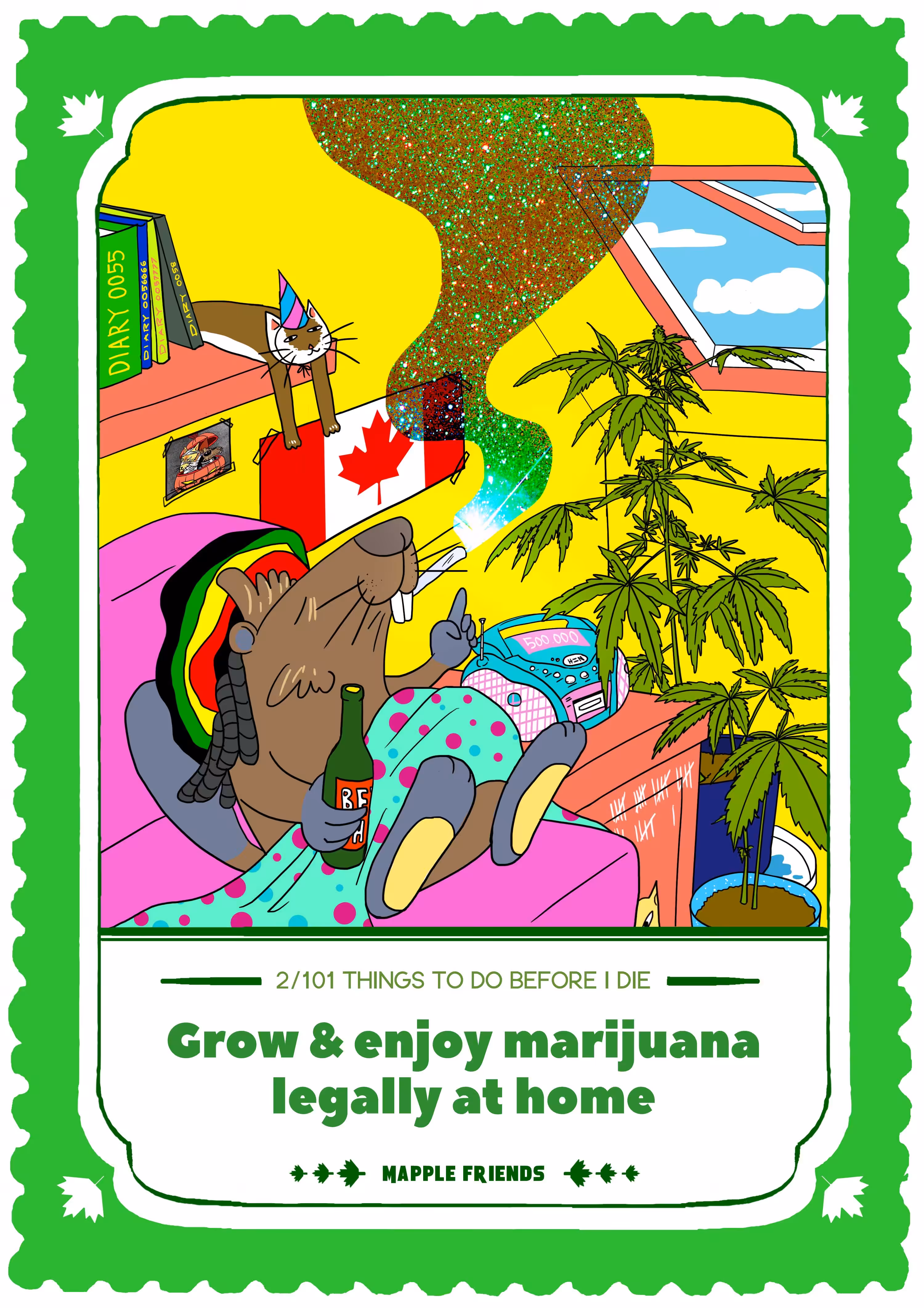 Grow & enjoy marijuana legally at home