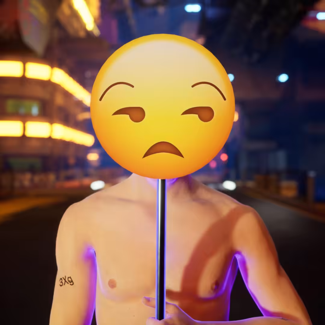 😒