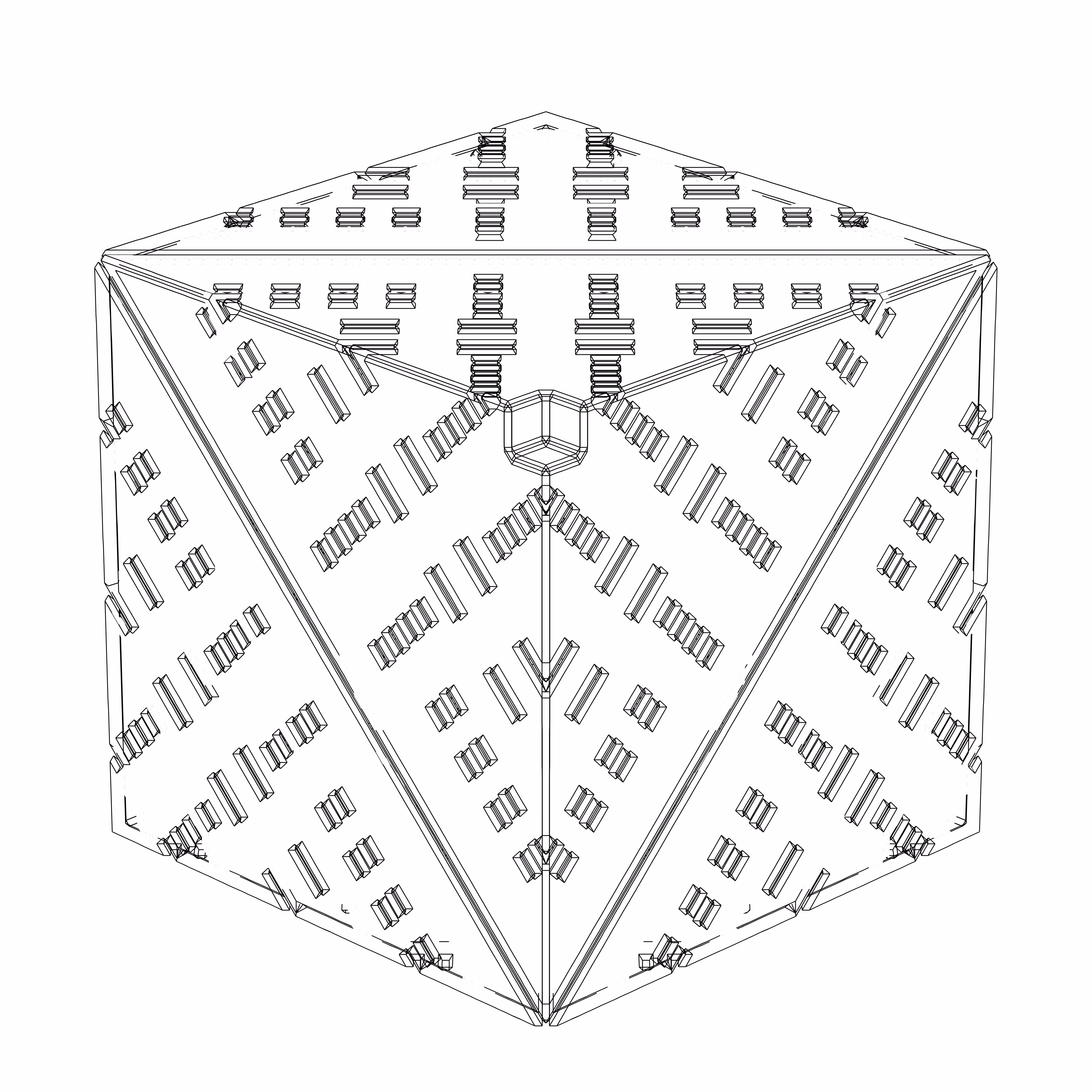 LL21 Alien Art Cube #334