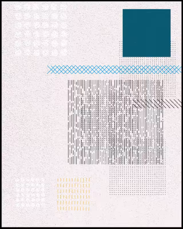 Dance of lines and shapes #5