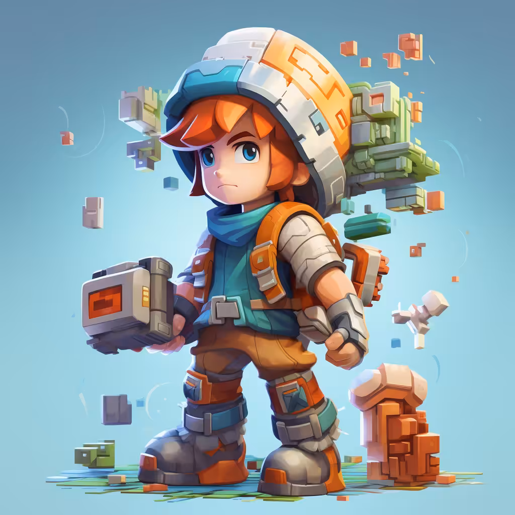 Tez Pixel Figure #43