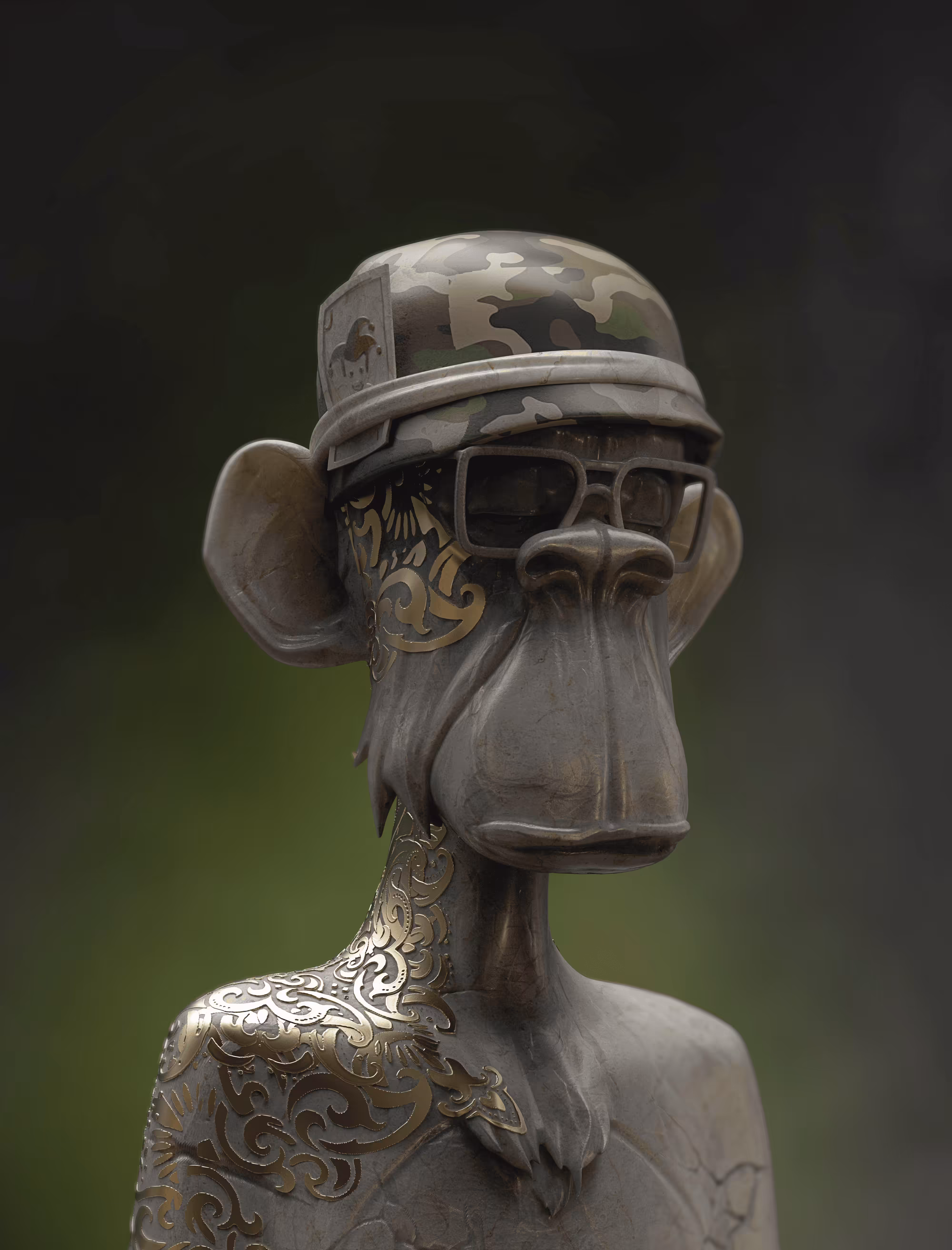 Bored Ape Set in Stone #558