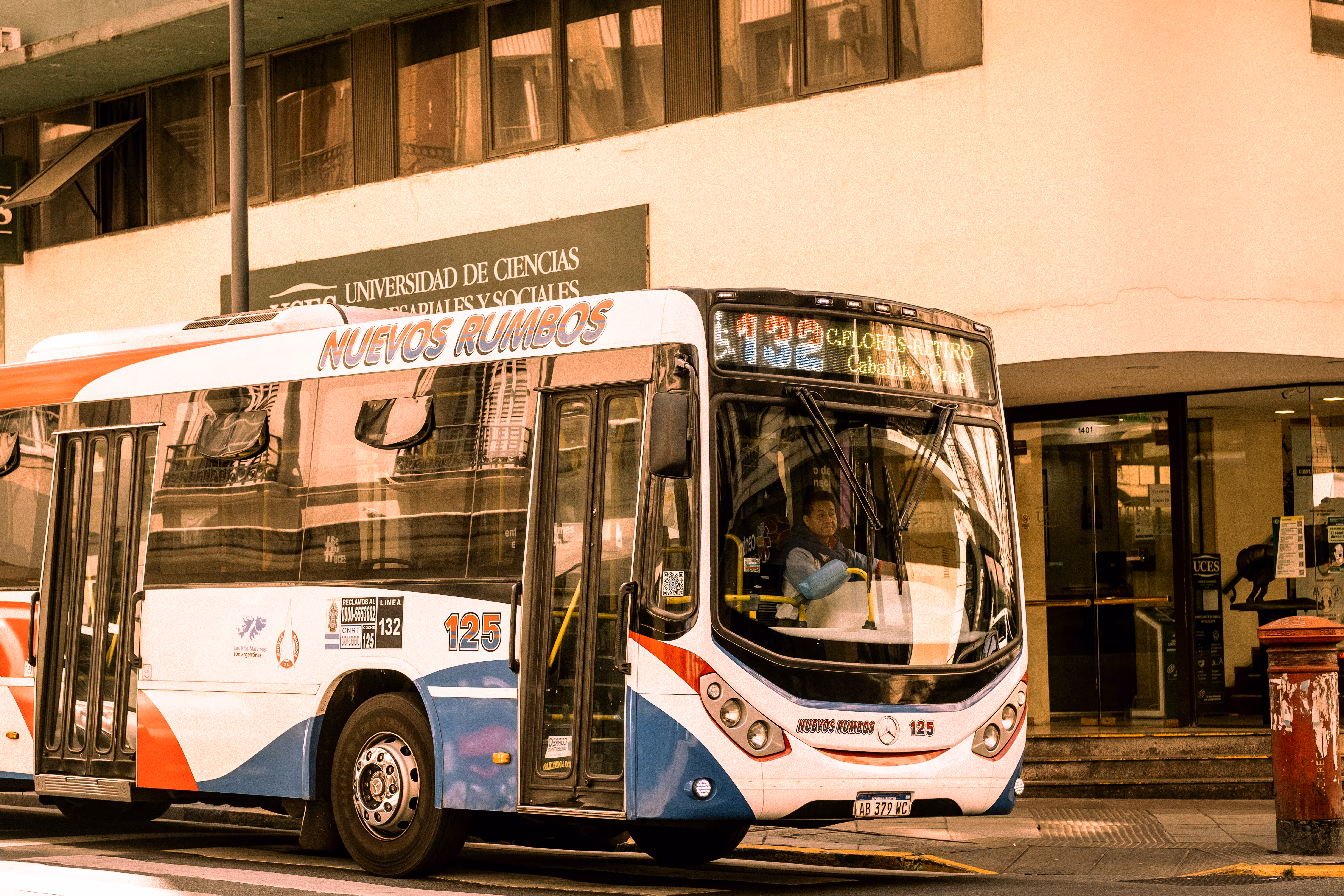 City Buses: 132