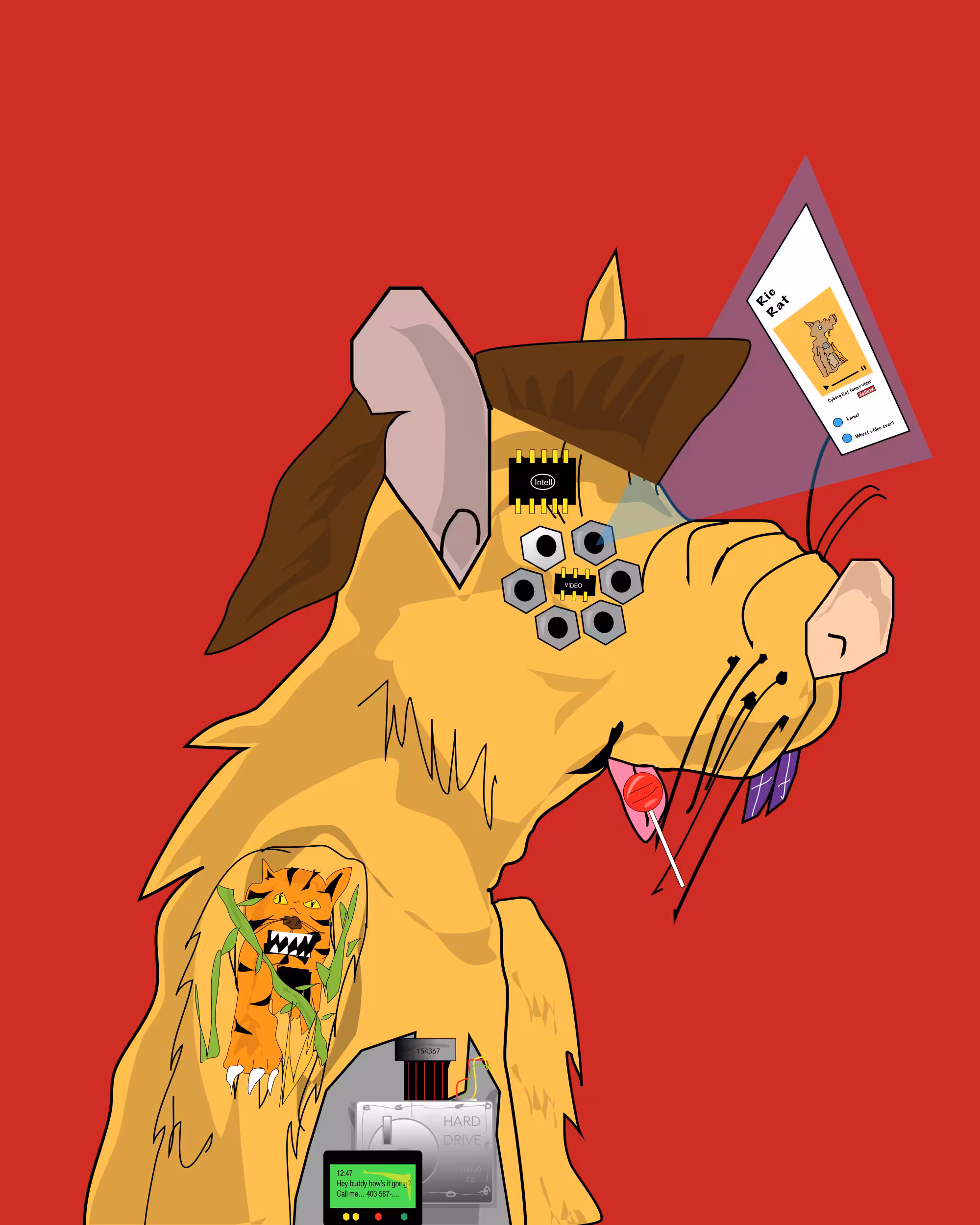 🤖 Cyborg RATZ 🐀 #435