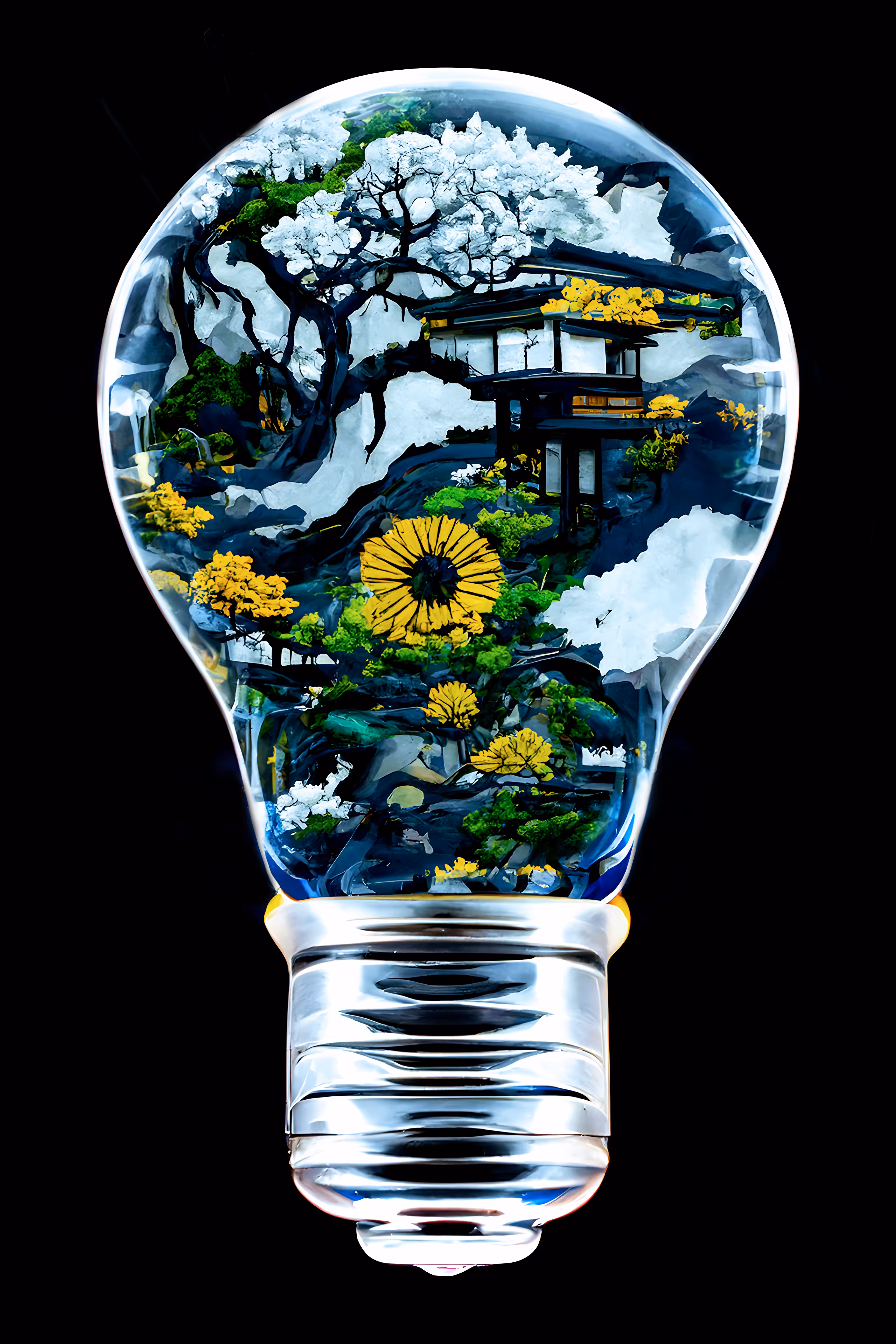 LightBulb - @_Koi_art