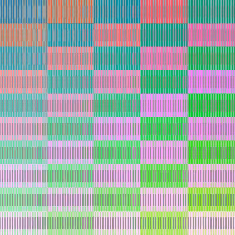 Colored bands #151