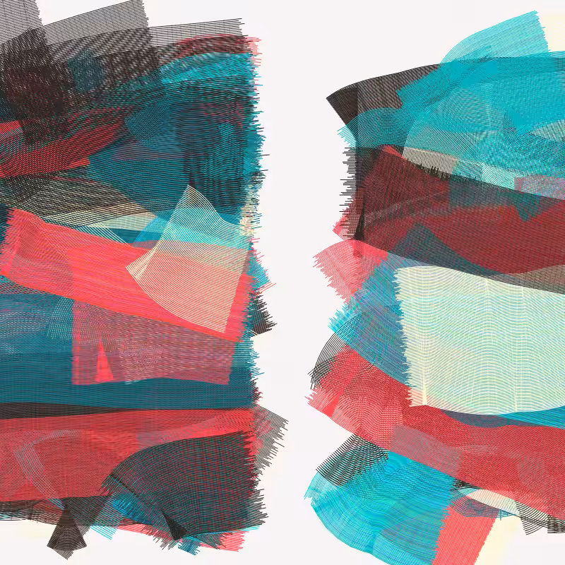 Raked Strokes #5