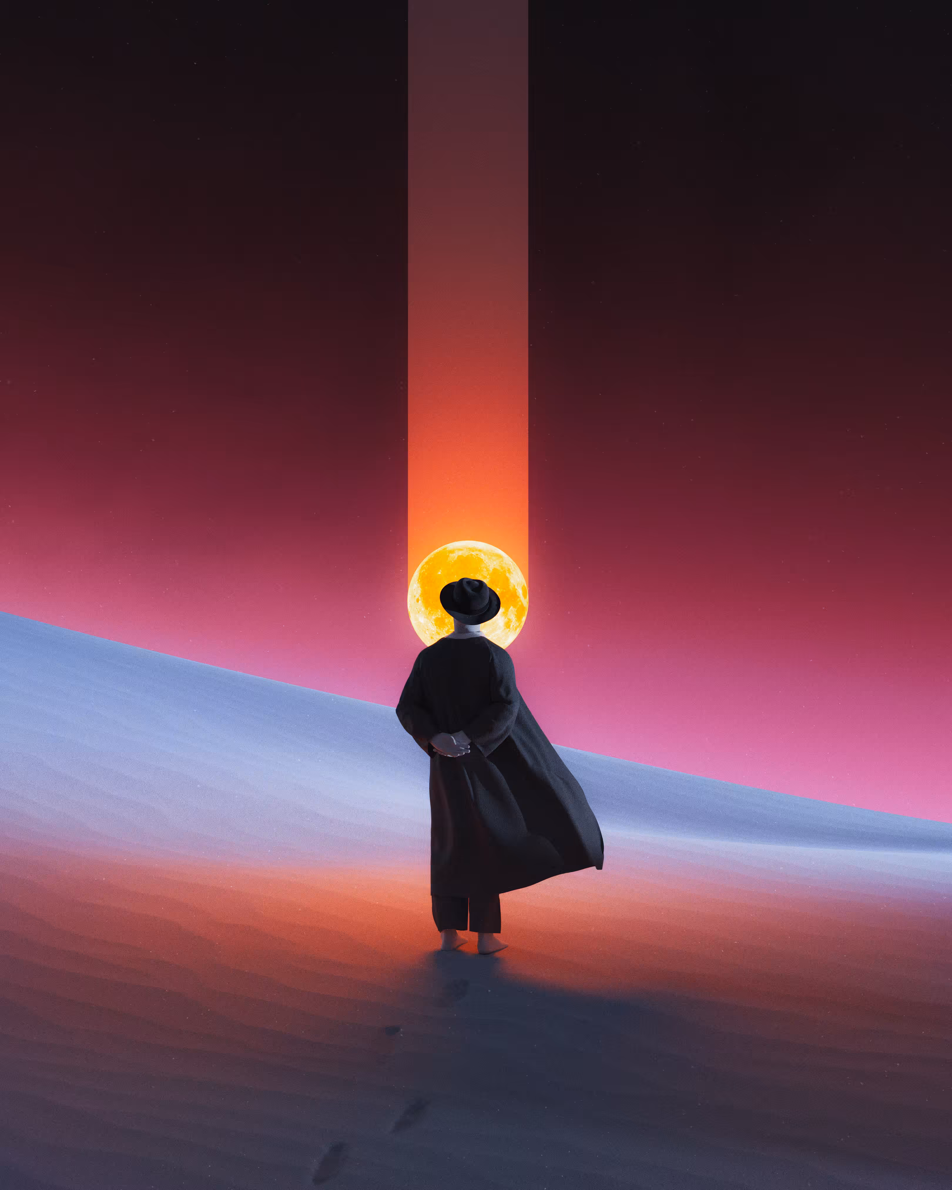 lunar silhouette