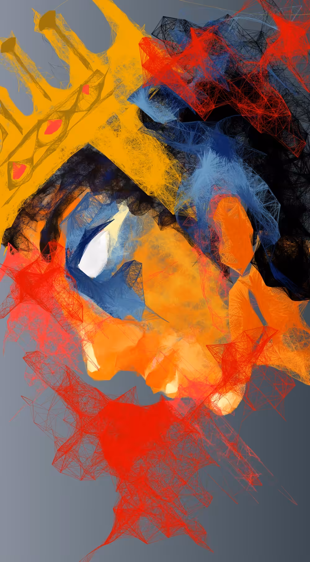 The blind king