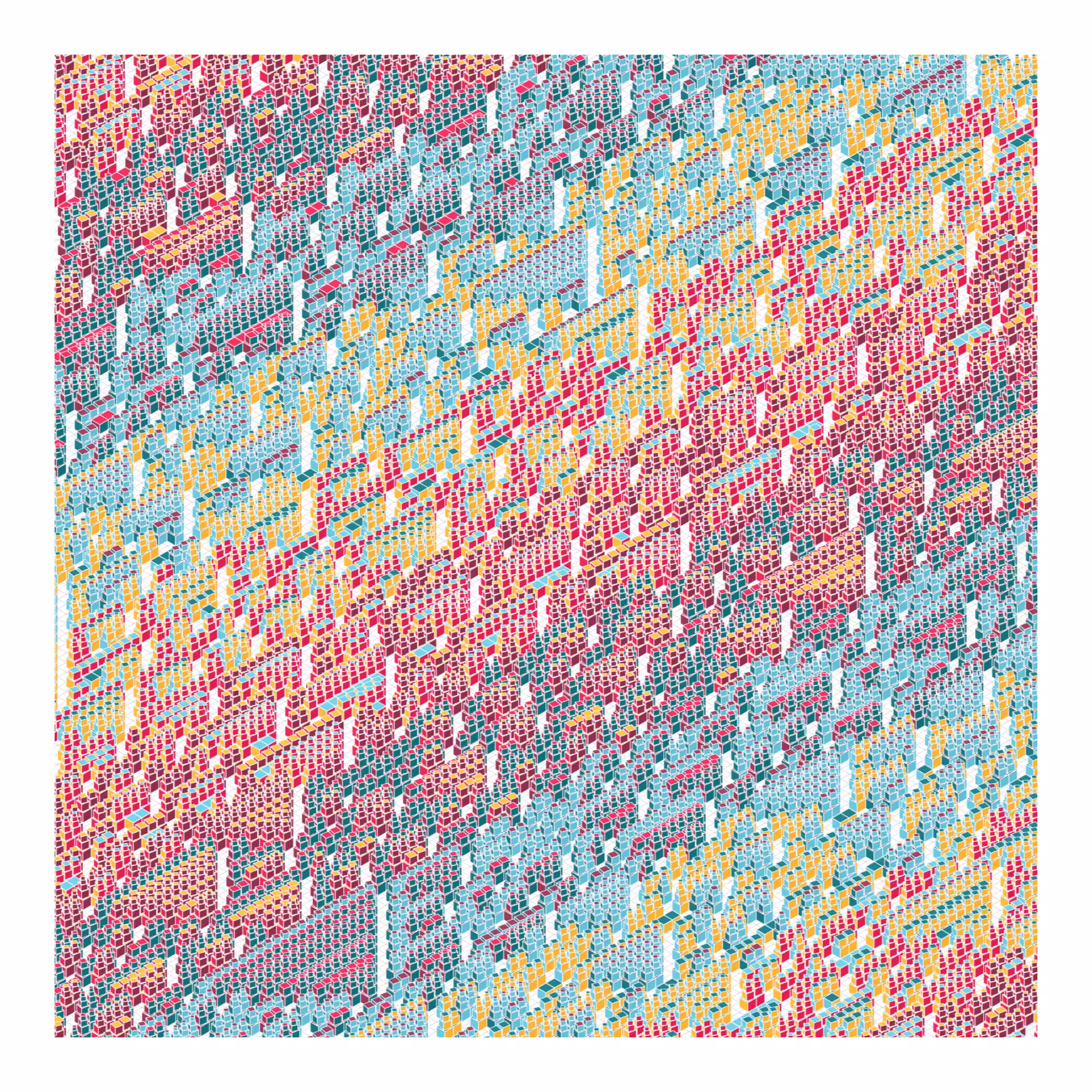 #0012 - Cellular Isometri-city #9