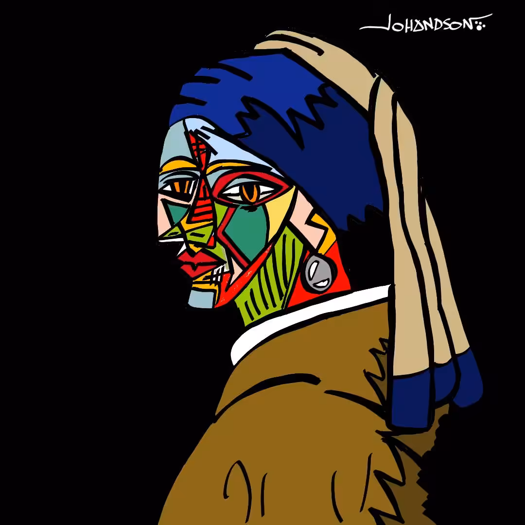 PEARL EARRING