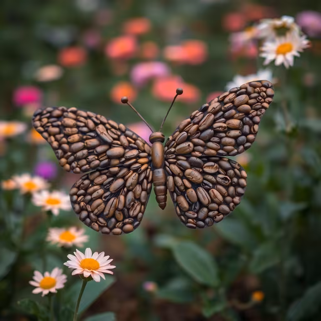 Coffee Butterfly 004