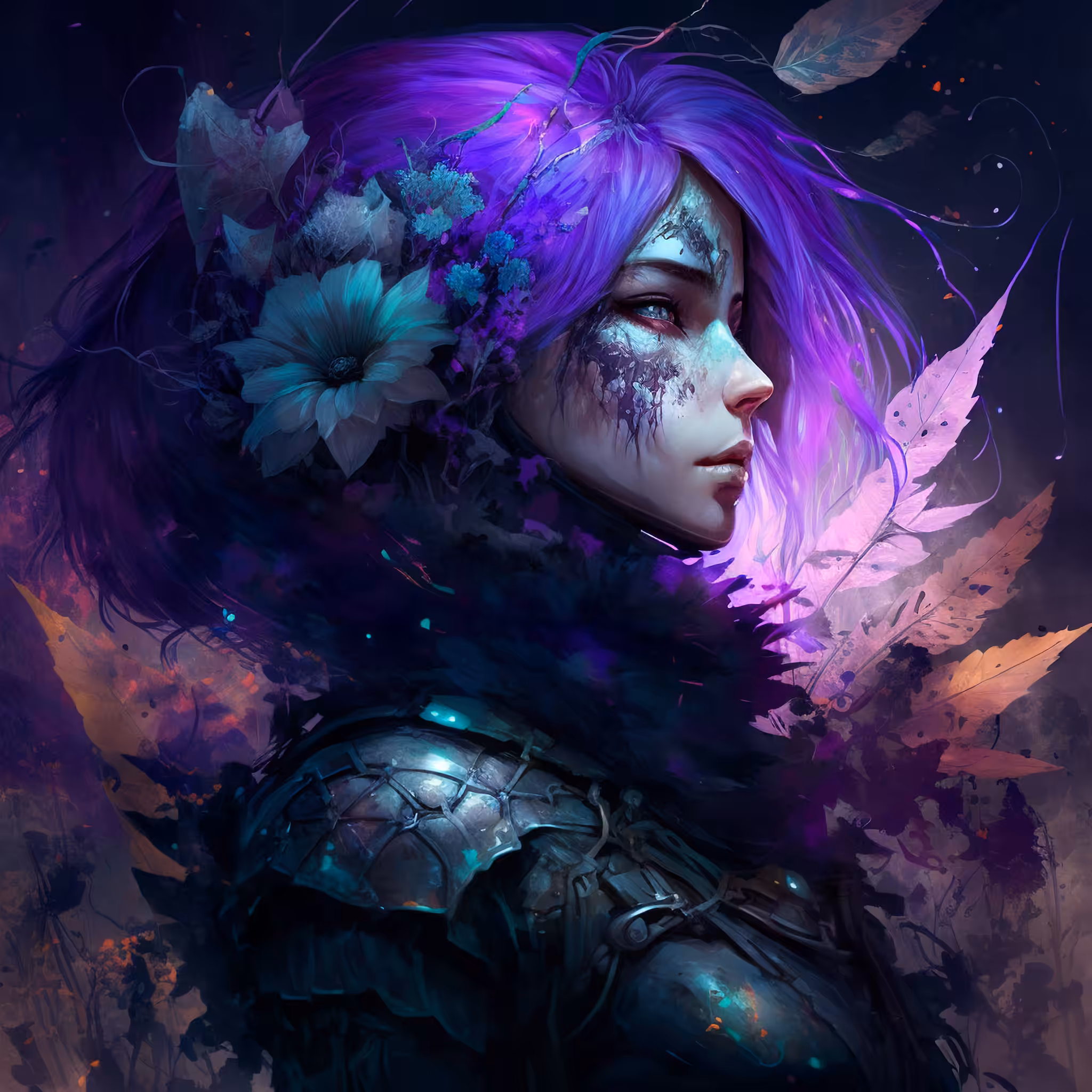 Purple Gaze