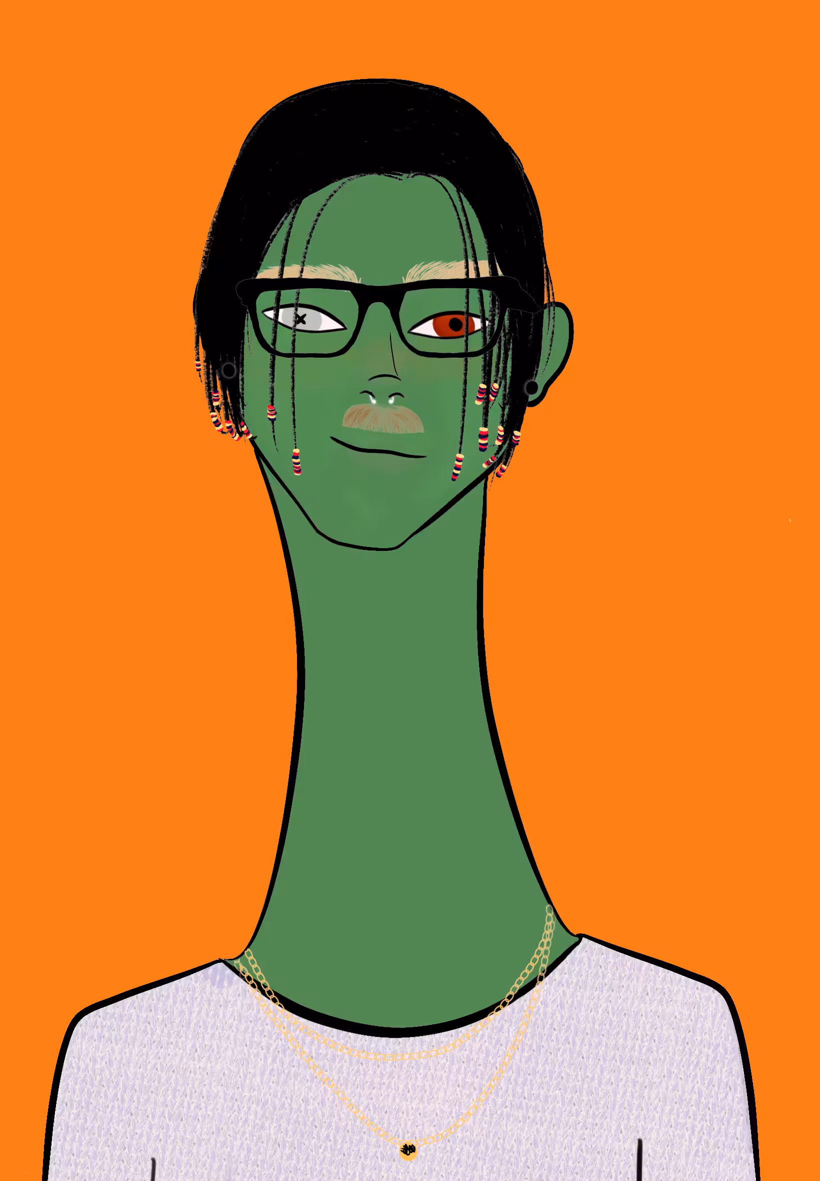 Long Neckie Fellas #1469