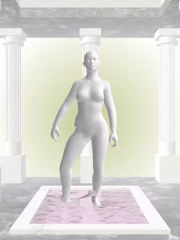 HeavenComputer: The Victorious Phantom Grey Woman #2305