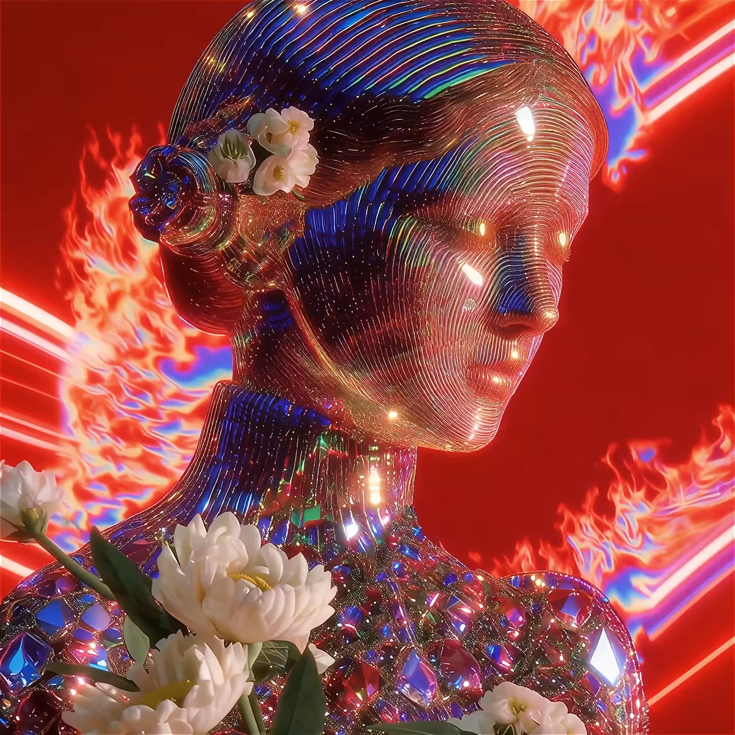Red glass 🦩