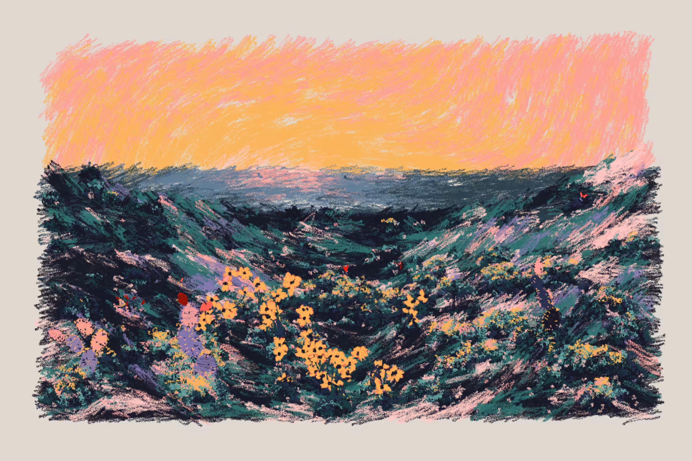 Sunset from the Bluffs #44