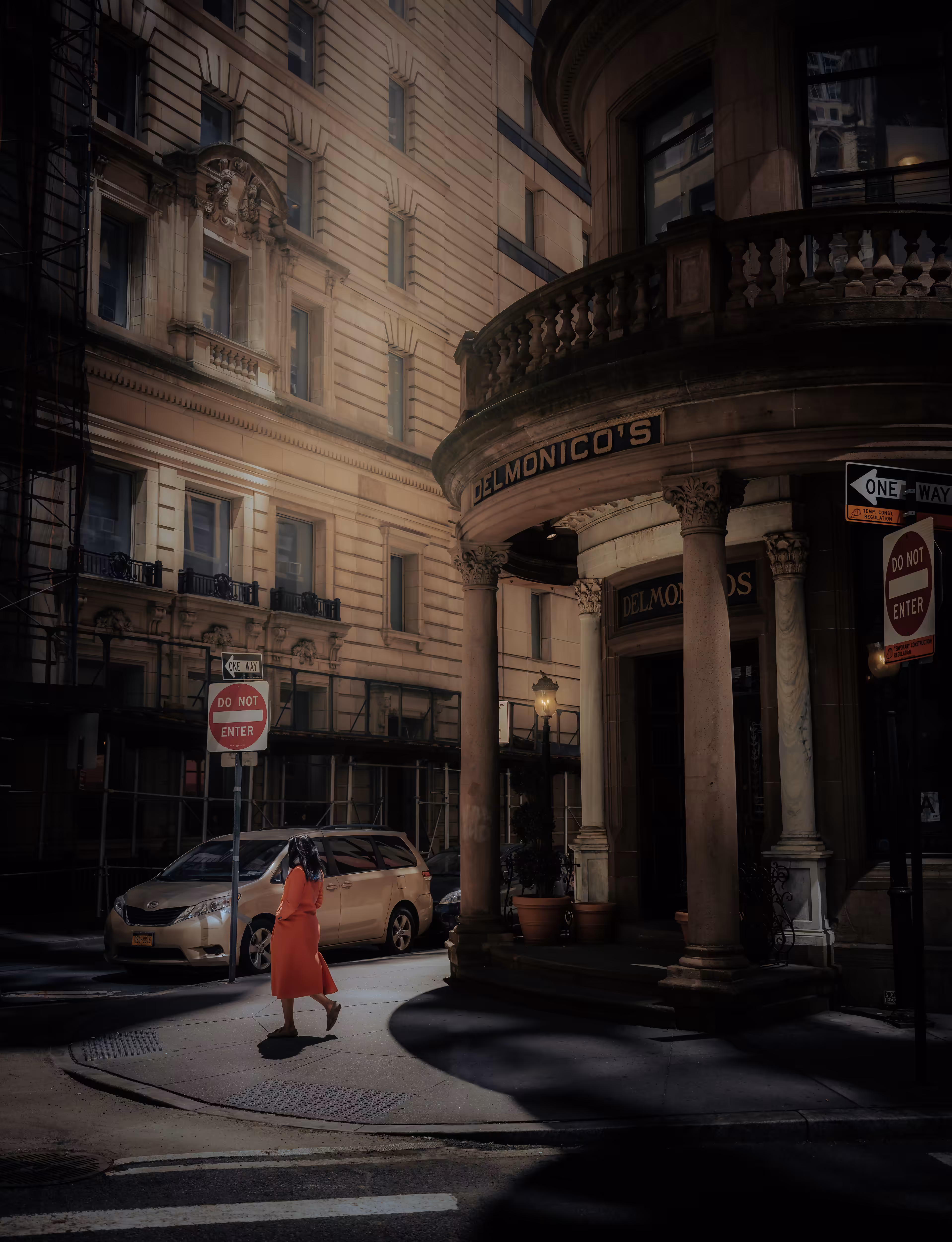 Lady In Orange