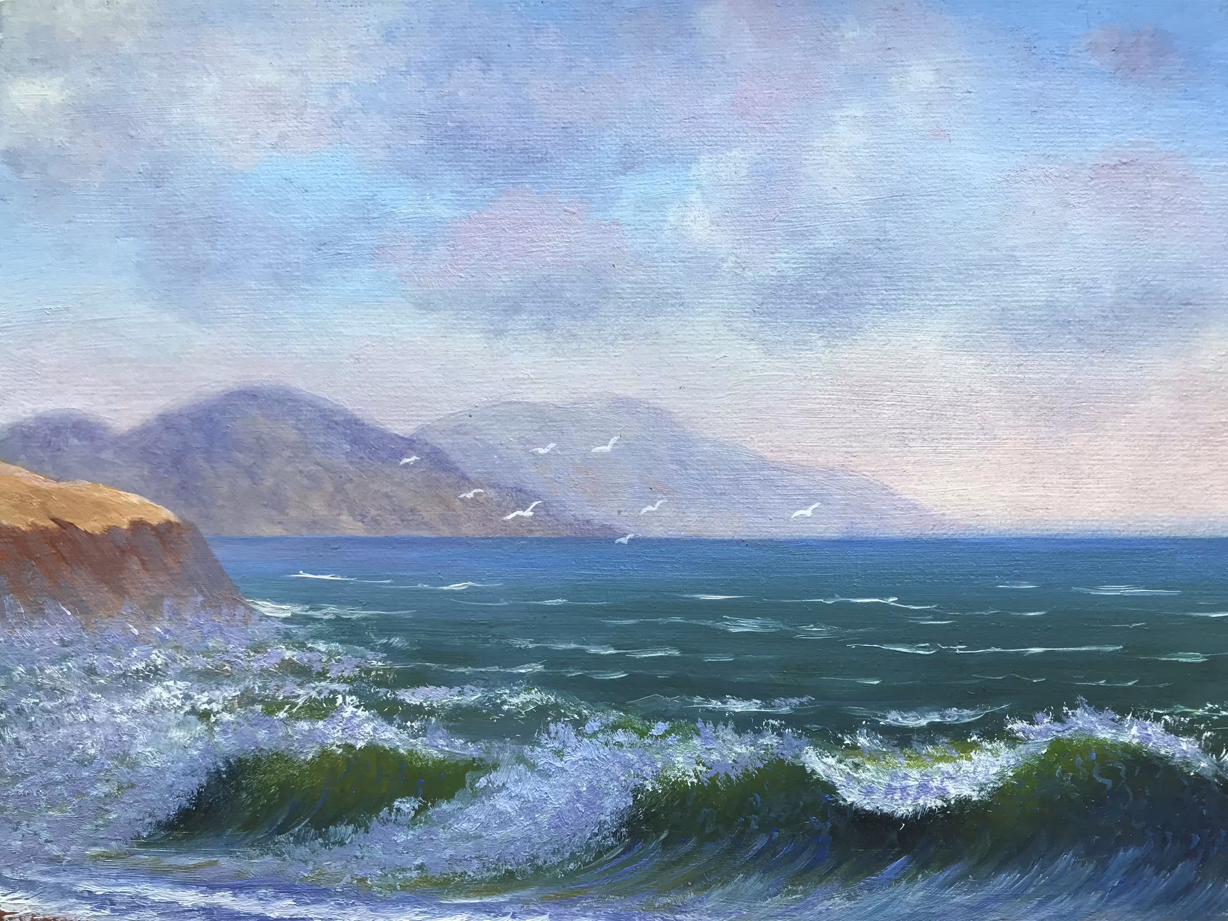 Blue sea