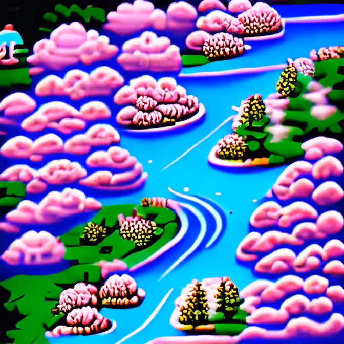 Vaporwave Landscape 1