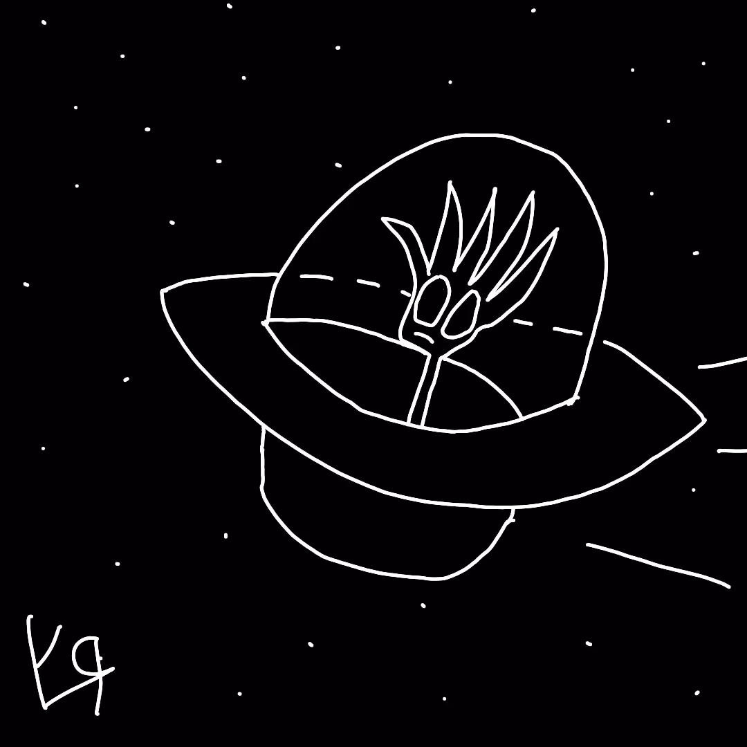 "Intergalactic Fedora" by Richard F. Yates (Holy Fool)