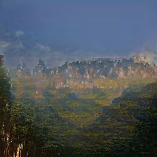 Painting #157 (Ecuador Mountains)