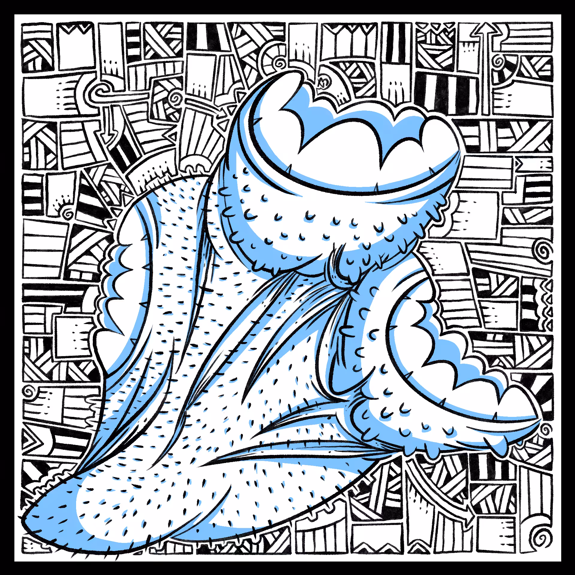 Creature 064 Lineart