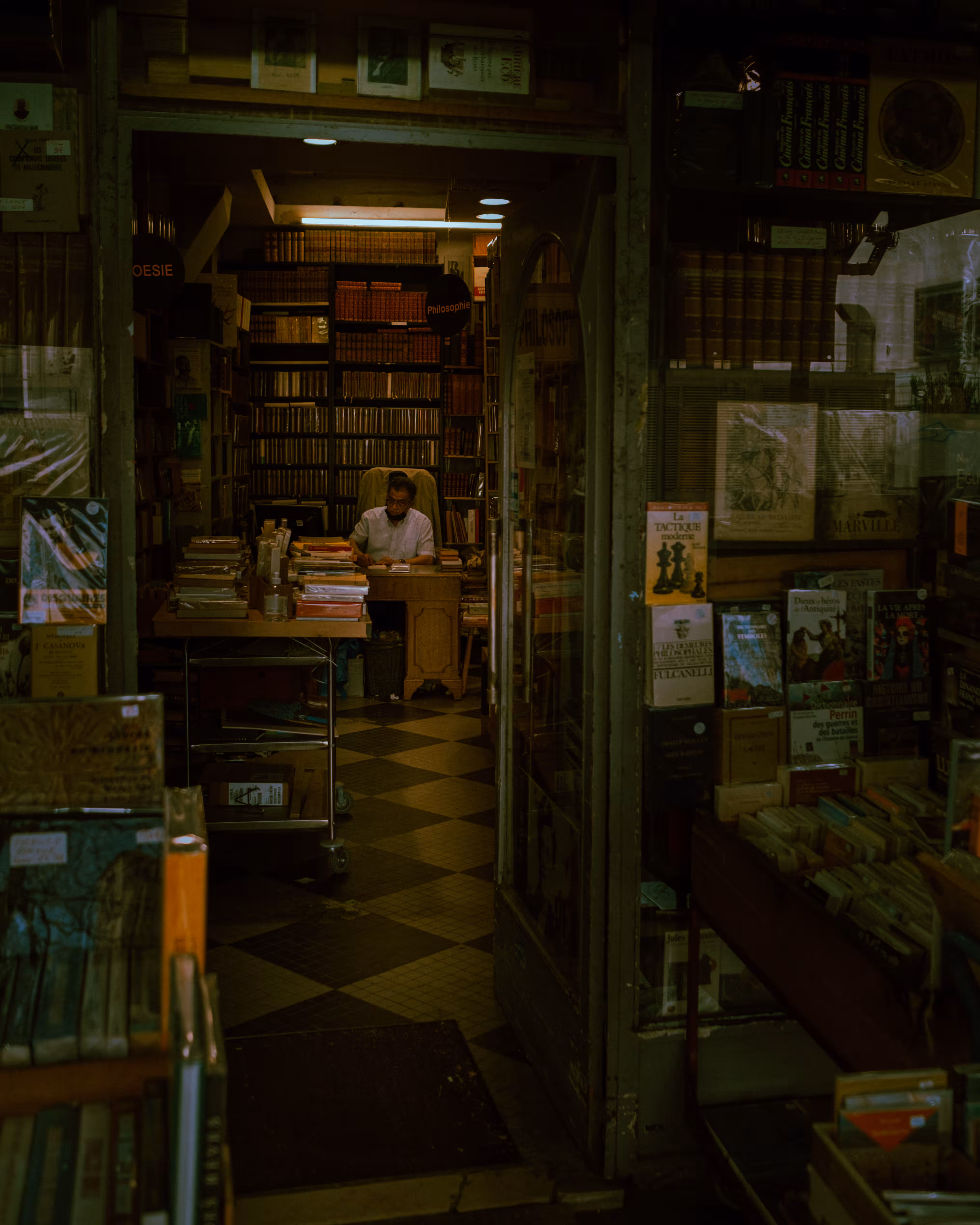 Parisian book store