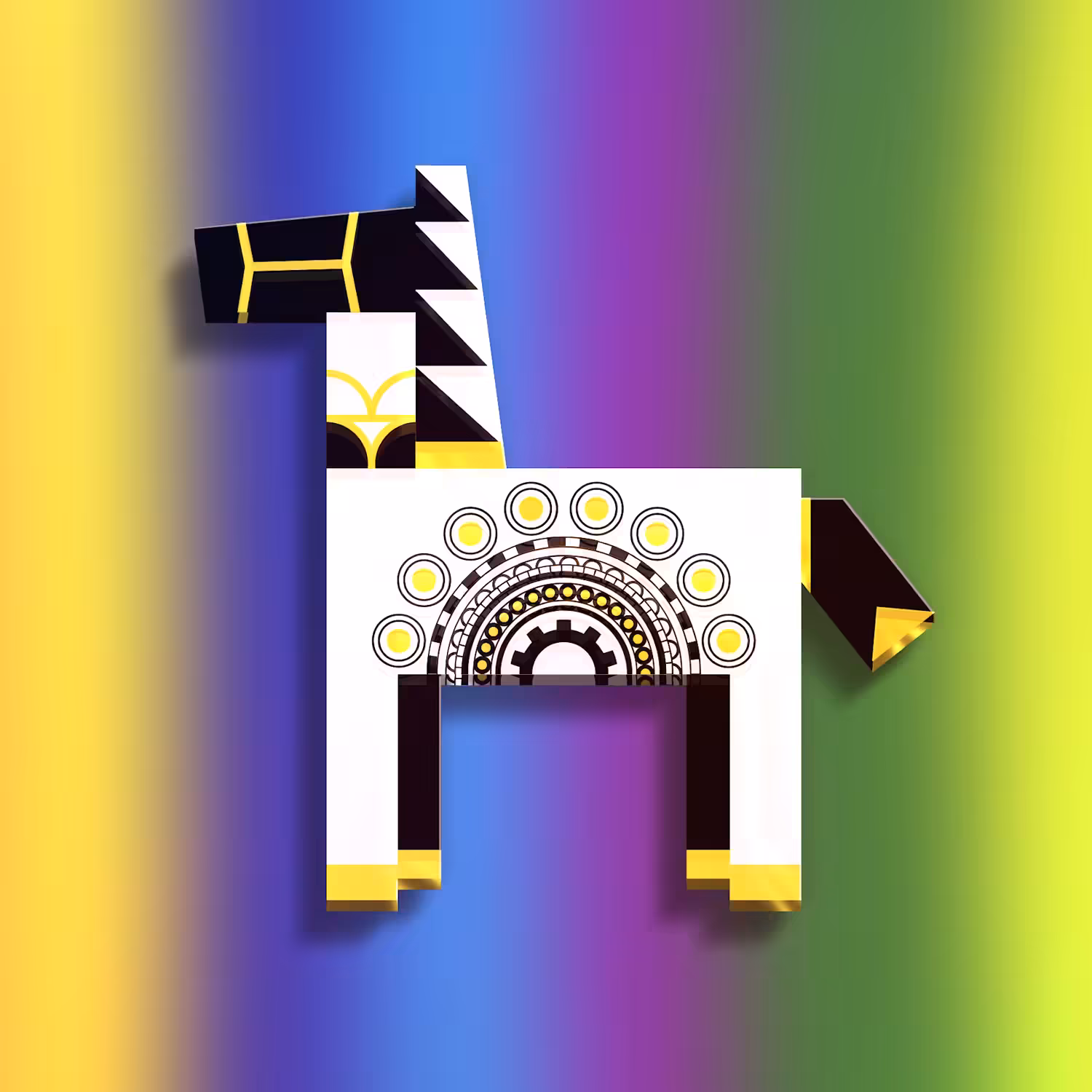 KONIK rainbow 10 (Blossom1)