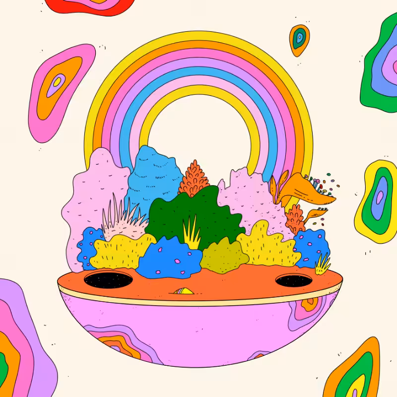 🌈🌴🪐 #138