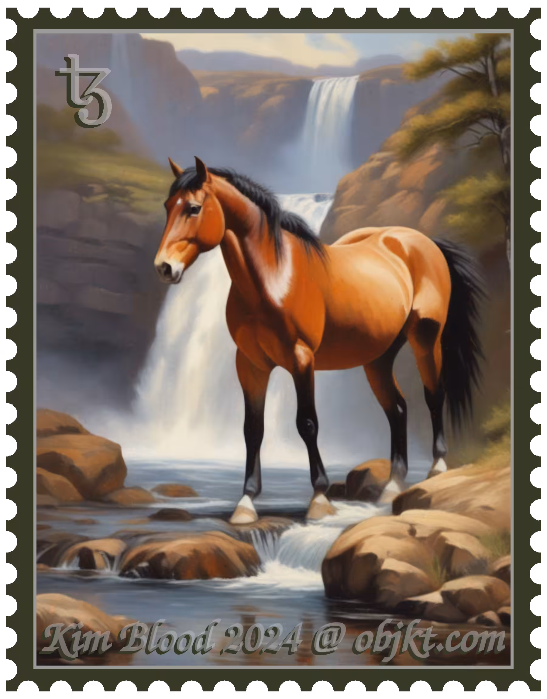 Kim Blood 2024 OE: Wild horses #2
