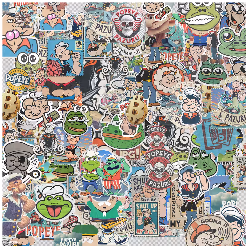 Sticker addict: PEPEYE #4