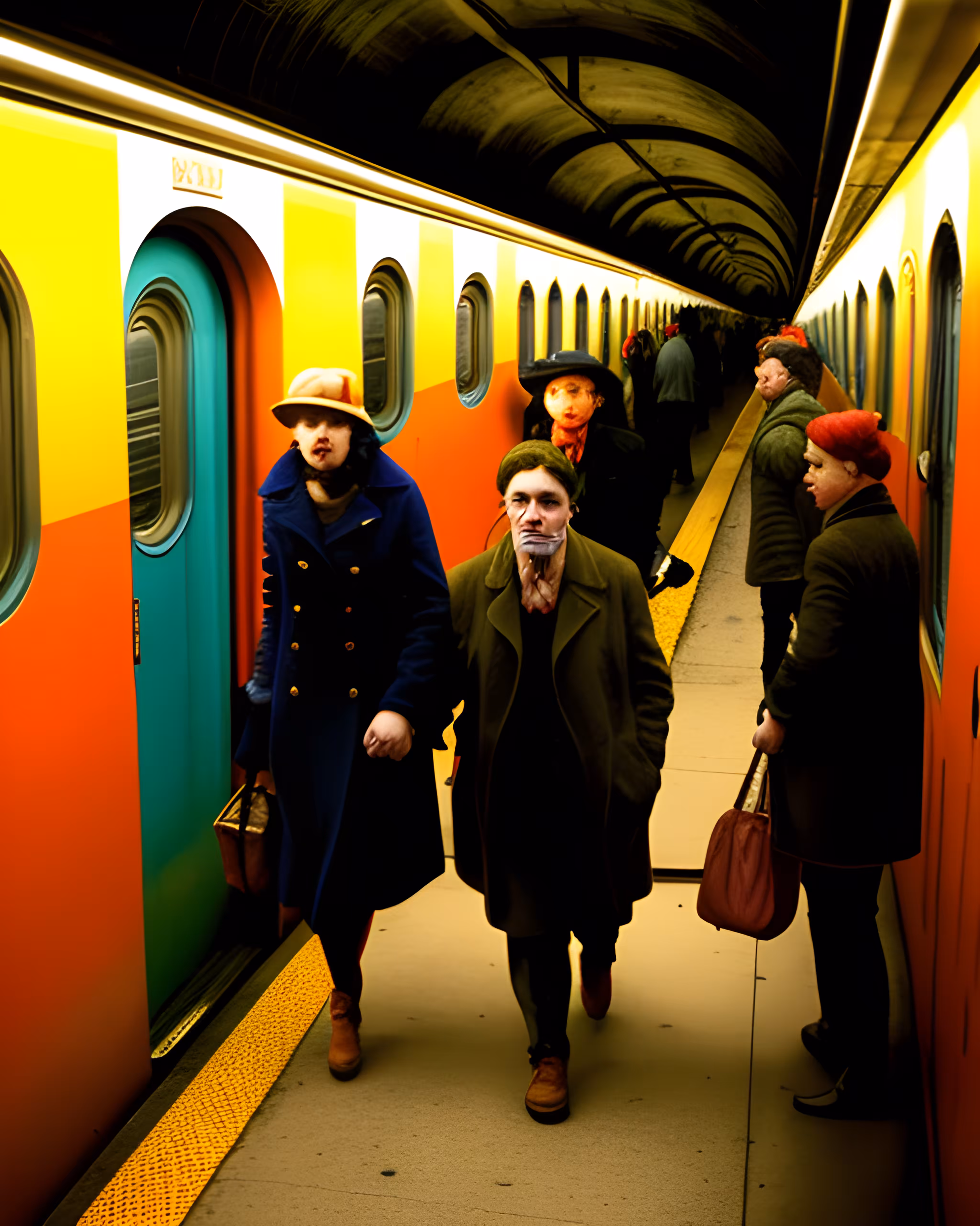 Tunnel People No. 8