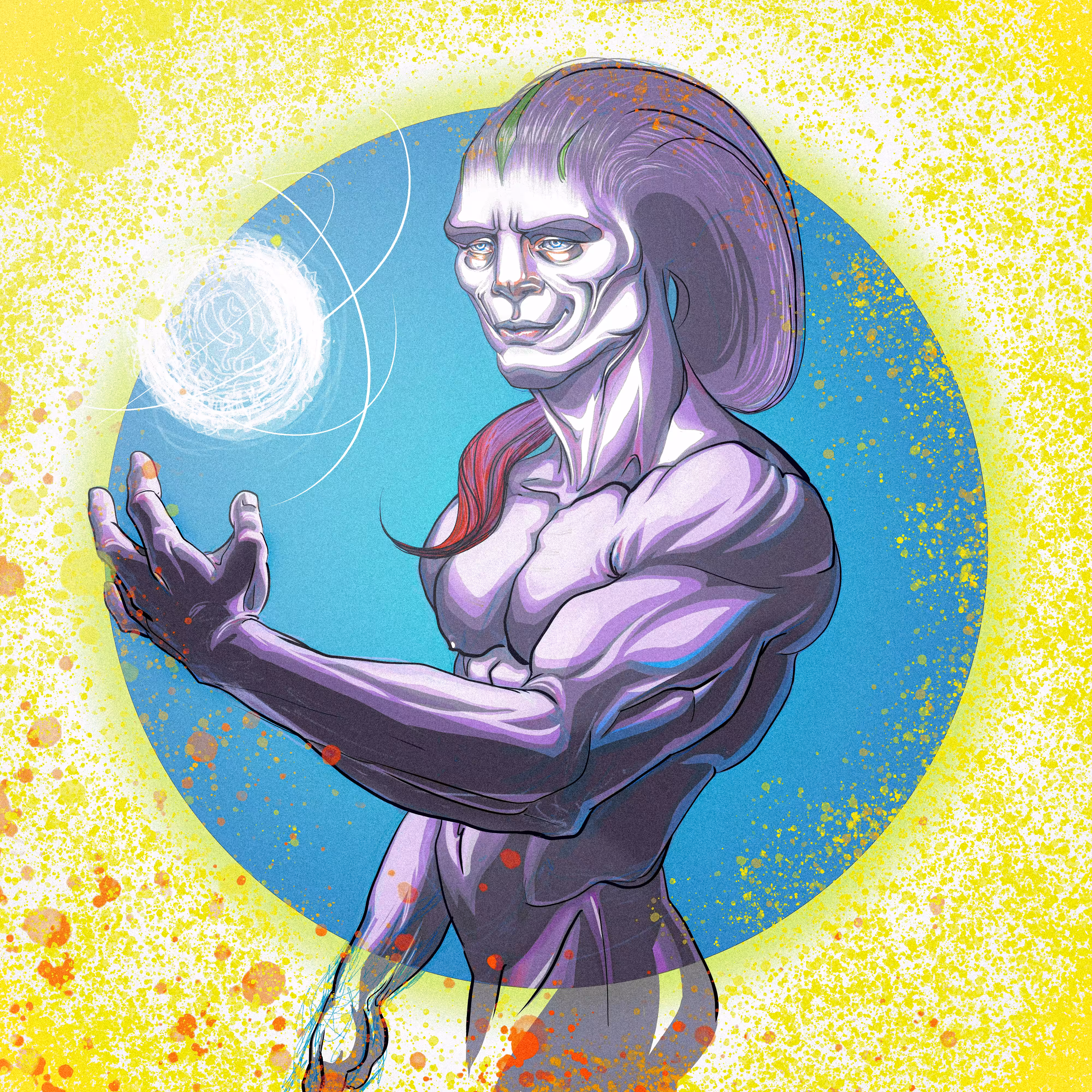 This Purple Alien
