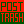 Post Trash Red