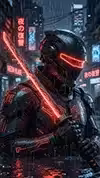 Neon City: The Laser Sword Warrior