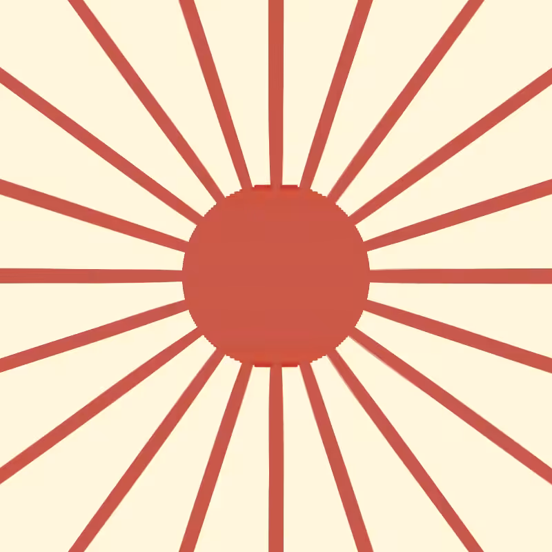 Lever de soleil linéaire #1