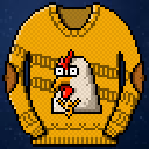 BitKnit Sweaters - #03 Finicky Amusing Hen