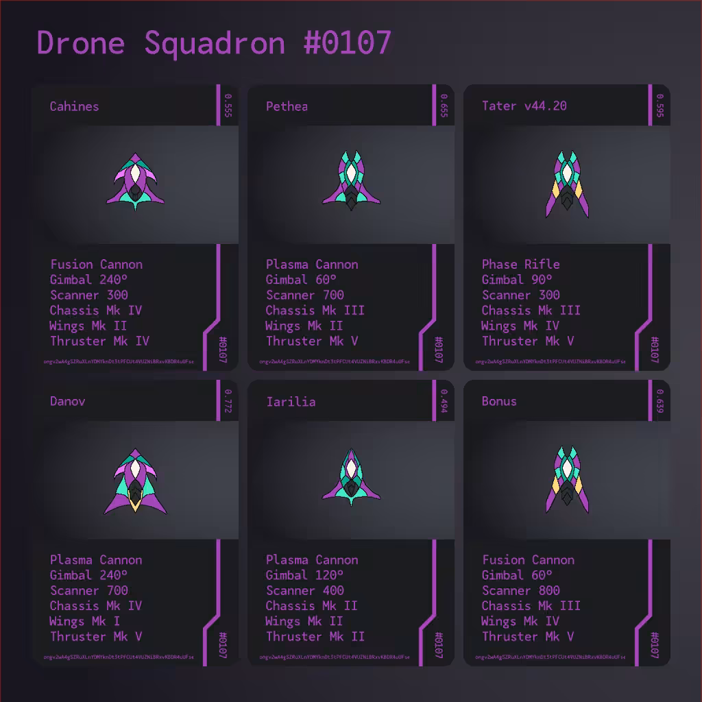 Drone Squadron: Elite #0107