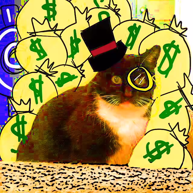 Moneybagz $TRSH Cat