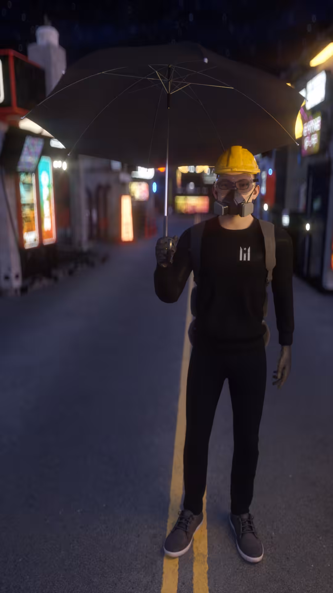 Animated Portrait of a Hong Kong Student