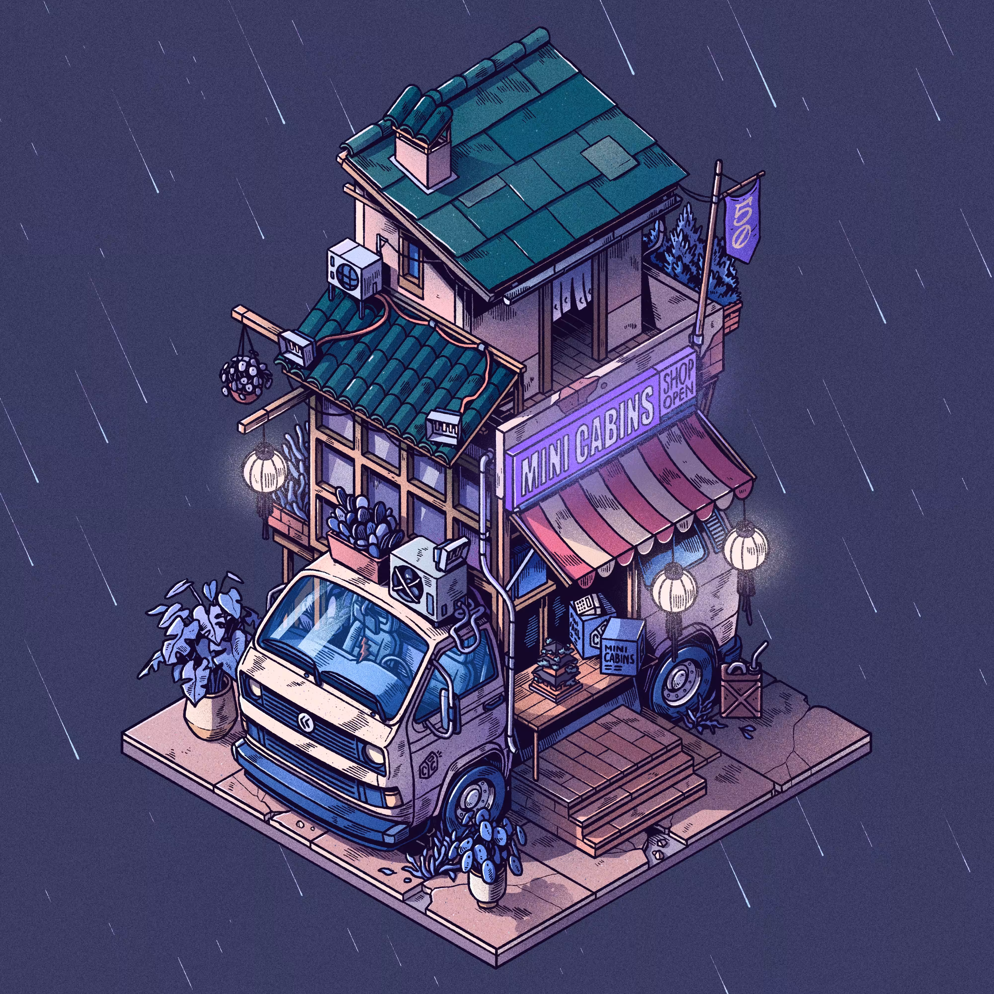 Curious Cabins #50: Caravan #39